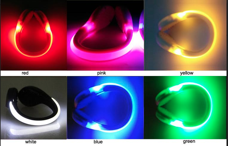 Sports, Lifestyle & Outdoor | LED Shoe Clips - 6 